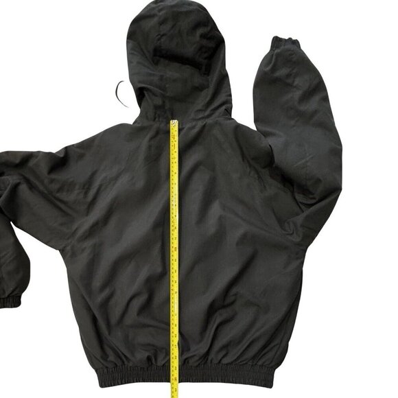 LANDWAY Wind-Resistant Hooded Jacket Mens Small Lined Full Zip Pockets Bomber‎ - Picture 11 of 12